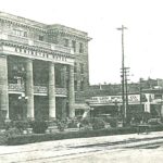 Grainy image of Armington Hotel from around 1920