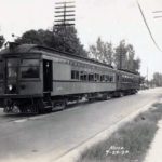 Electric rail cars 1930