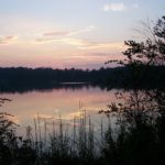 Sunset at Rankin Lake