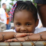 Young girl at Hope for Gaston event