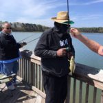 Men fishing at Rankin Lake