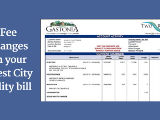 City/Two Rivers utility bill example