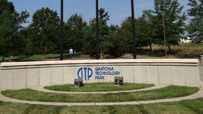 Gastonia Technology Park entrance sign