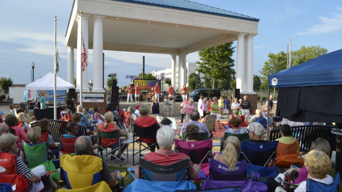 The Entertainers perform on July 27 in Downtown concert series