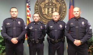 Recently promoted GPD sergeants