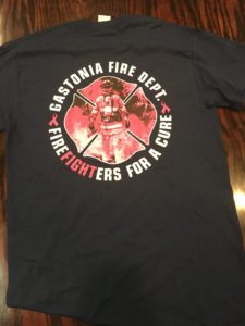 Firefighters for a cure T-shirt