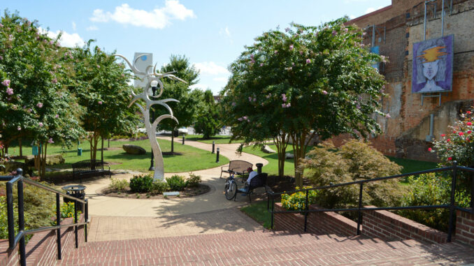 Center City Park in Downtown Gastonia