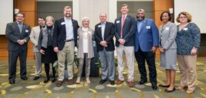 Members of the Schiele Museum Board and City representatives