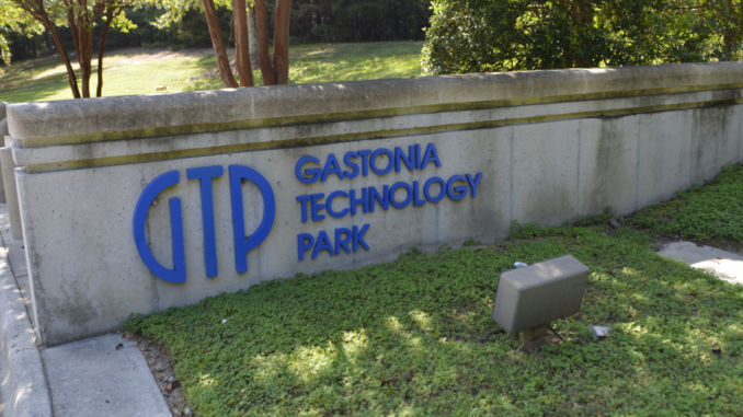 Sign at Gastonia Technology Park