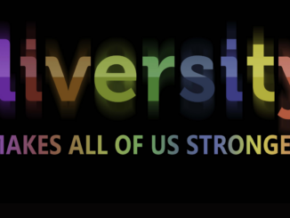 The word Diversity with each letter in a different color