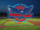 Baseball park with National Night Out logo