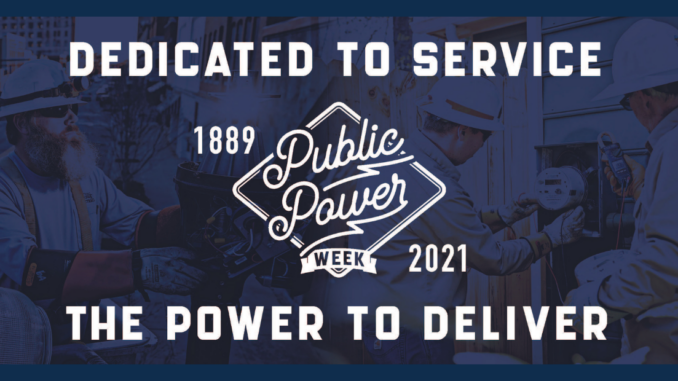 Public Power Week graphic