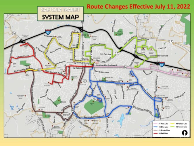 New bus routes map July 2022 - City News Source